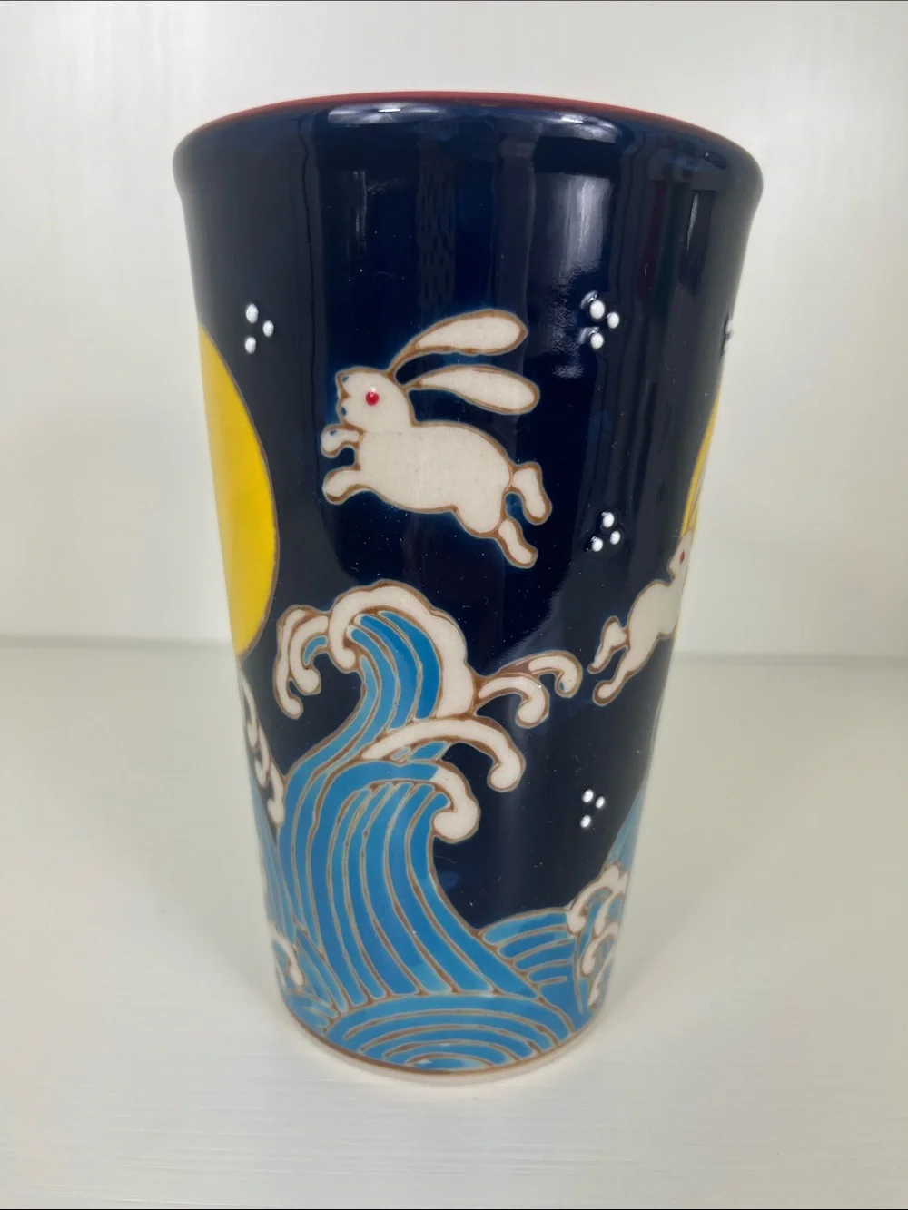 12 Oz. Double Wall Ceramic Tumbler Mug